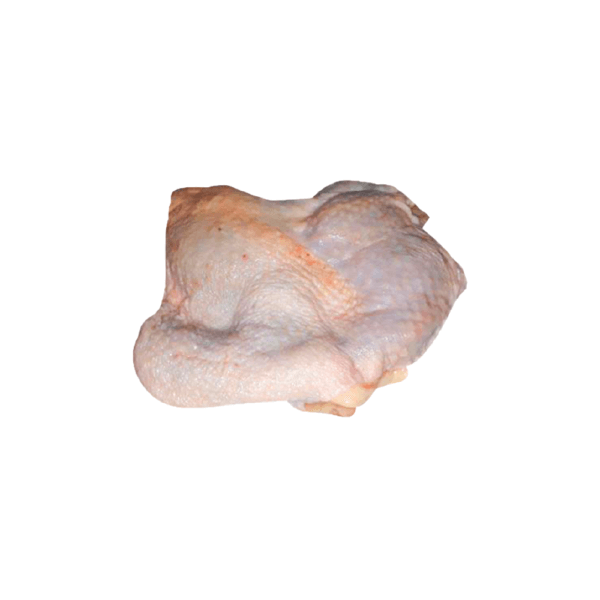 Pierna y muslo de pollo deshuesado con piel